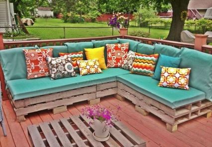 pallets garden sofa